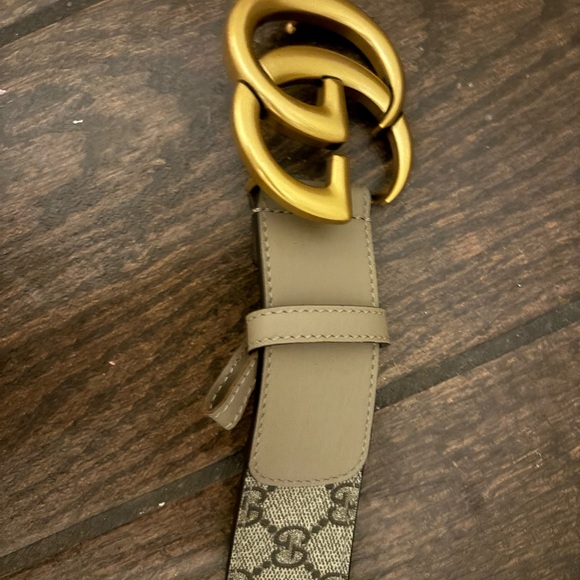 Authentic Gucci monogram belt. Never worn. Comes with dust bag & box. 80 cm - Picture 12 of 12